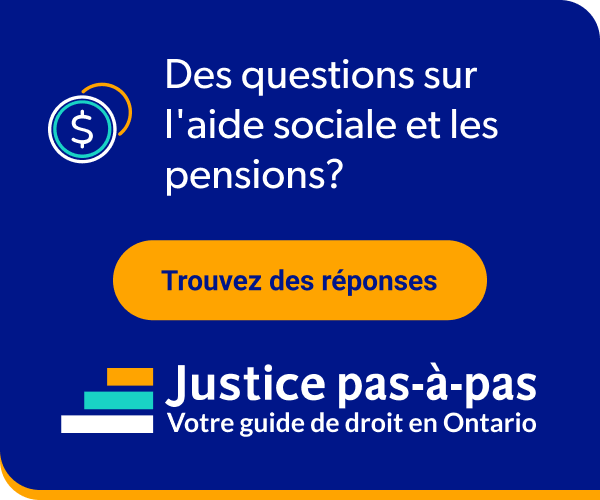 Bouton d'ajout de Soutien du revenu