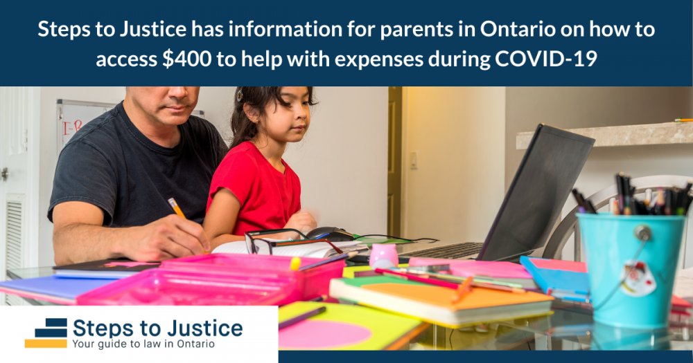 May 17 is the deadline to apply for the new $400 COVID-19 Child Benefit. 
